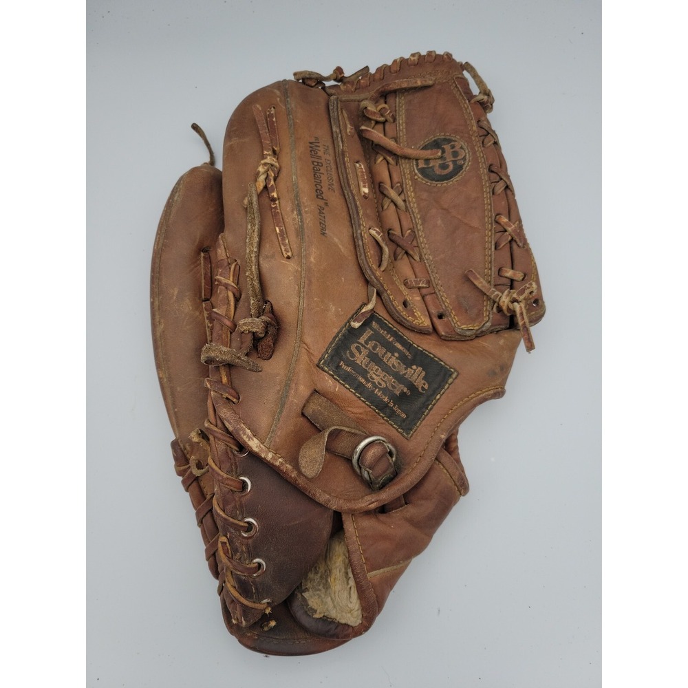 Louisville Slugger G125-4 125 Series Premium Leather Softball Glove LHT Brown